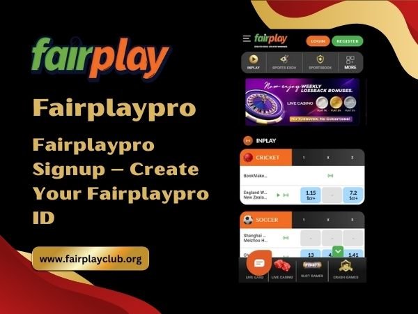 Fairplaypro Signup – Create Your Fairplaypro ID